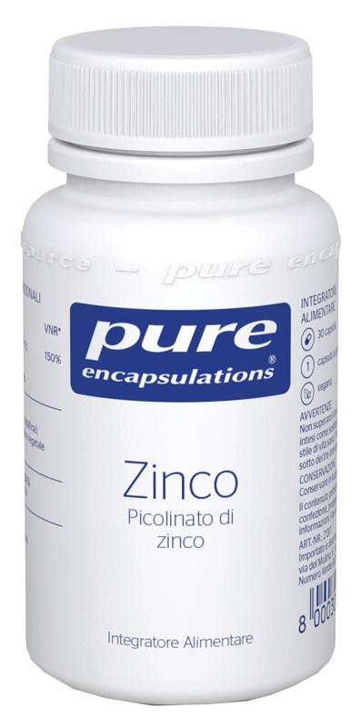 PURE ENCAPSULATIONS ZINCO 30 CAPSULE - Farmapre