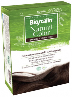 BIOSCALIN NATURAL COLOR CASTANO SCURO INTENSO 70 G - Farmapre
