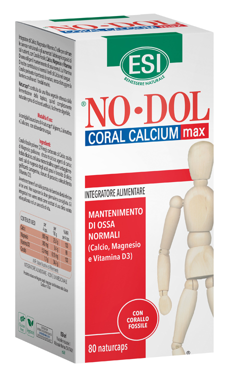 ESI NO DOL CORAL CALCIUM MAX 80 CAPSULE - Farmapre