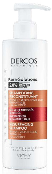 DERCOS TECHNIQUE KERASOL SHAMPOO RISTRUTTURANTE 250 ML - Farmapre