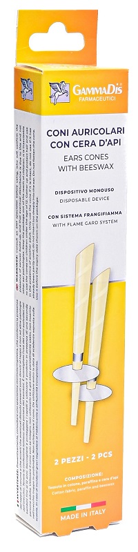 CONI AURICOLARI 2 PEZZI GAMMADIS - Farmapre