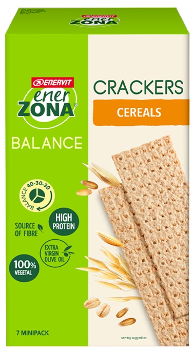 ENERZONA CRACKERS CEREALS 25 G - Farmapre