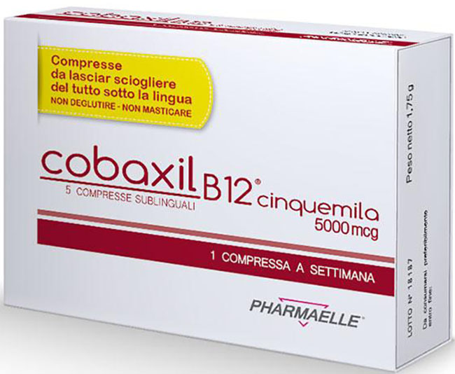 COBAXIL B12 5000MCG 5 COMPRESSE SUBLINGUALI - Farmapre