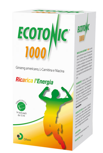 ECOTONIC 1000 14 STICK PACK 15 ML - Farmapre