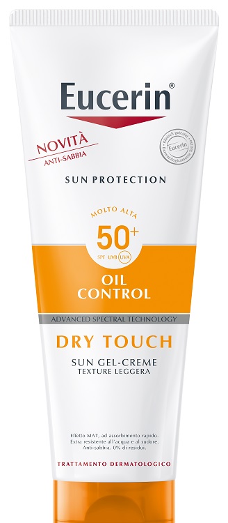 EUCERIN SUN PROTECTION OIL CONTROL DRY TOUCH SPF 50+ SUN GEL CREME 200 ML - Farmapre