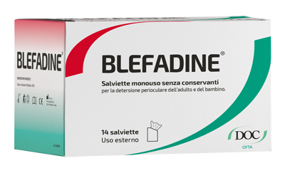 BLEFADINE 14 SALVIETTE MONOUSO PER DETERSIONE PERIOCULARE - Farmapre