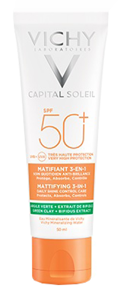 CAPITAL SOLEIL ANTI ACNE PURIFICANTE SPF 50+ 50 ML - Farmapre