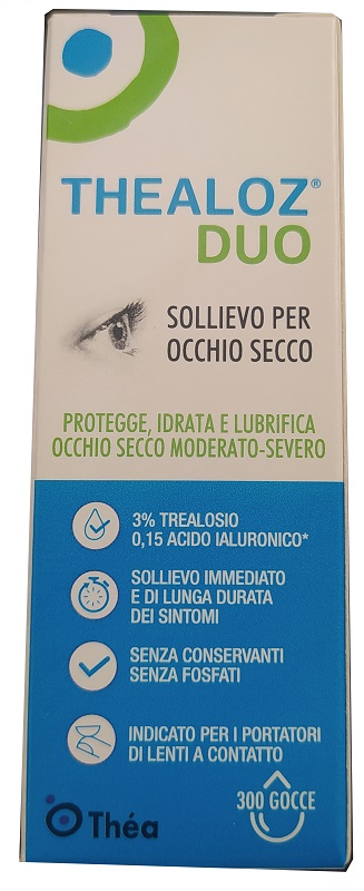 SOLUZIONE OCULARE THEALOZ DUO 10 ML - Farmapre