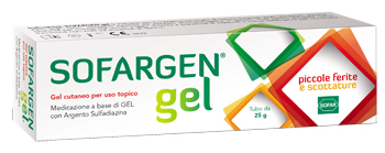 MEDICAZIONE IN GEL SOFARGEN TUBO 25 G - Farmapre