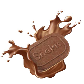 HAPPY FARM BISCOTTO CIALDA RIPIENO DI CREMA NOCCIOLA - SNAKIS NOCCIOLA 104 G - Farmapre