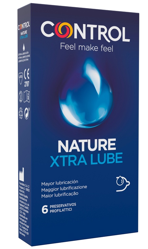 PROFILATTICO CONTROL NATURE 2,0 XTRA LUBE 6 PEZZI - Farmapre