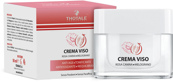 THOTALE CREMA VISO ROSA CANINA E MELOGRANO 50 ML - Farmapre