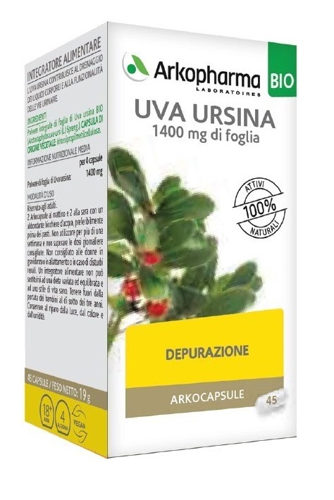 ARKO CAPSULE UVA URSINA BIO 45 CAPSULE - Farmapre