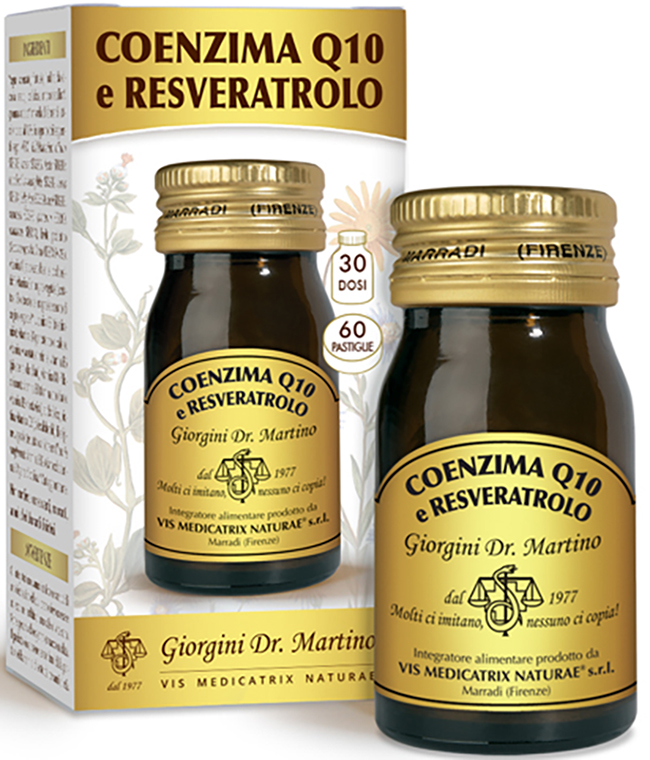 COENZIMA Q10 E RESVERATROLO 60 PASTIGLIE - Farmapre