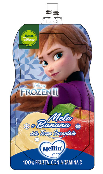POUCH DISNEY FROZEN MELA BANANA 110 G - Farmapre