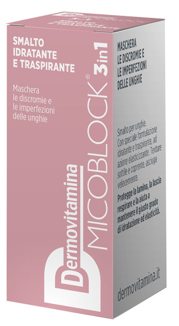 DERMOVITAMINA MICOBLOCK 3 IN 1 SMALTO IDRATANTE E TRASPIRANTE NUDE 5 ML - Farmapre
