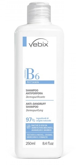 VEBIX PHYTAMIN SHAMPOO ANTIFORFORA DERMOPURIFICANTE 250 ML - Farmapre