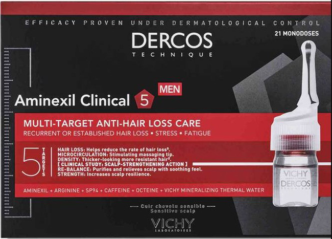 DERCOS AMINEXIL UOMO 12 FIALE 6 ML - Farmapre