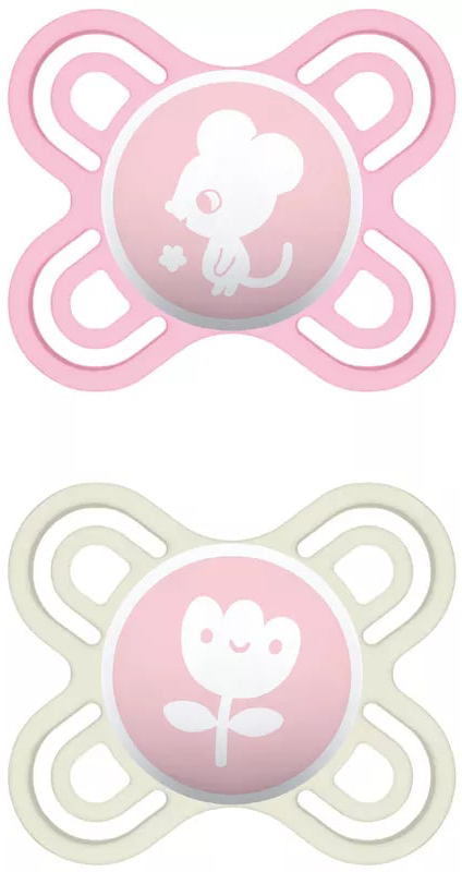 MAM SUCCHIETTO PERFECT START 0-2 MESI SILICONE SINGLE BOX FEMMINA - Farmapre