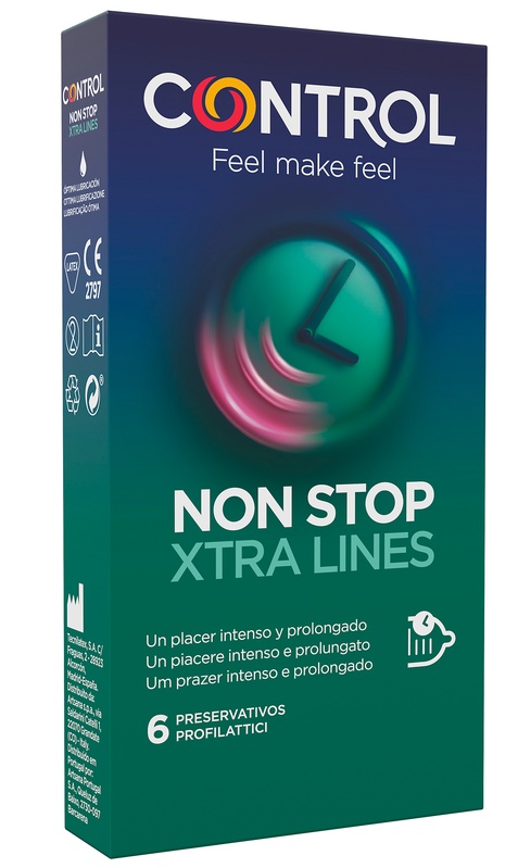 CONTROL NON STOP XTRA LINES 6 PEZZI - Farmapre
