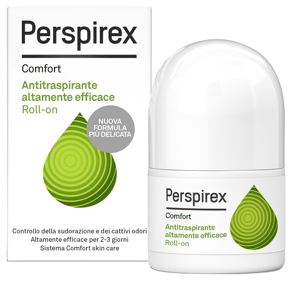 PERSPIREX COMFORT ANTITRASPIRANTE ROLL-ON NUOVA FORMULA 20 ML - Farmapre