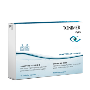 TONIMER EYES SALVIETTINE OFTALMICHE 16 PEZZI - Farmapre