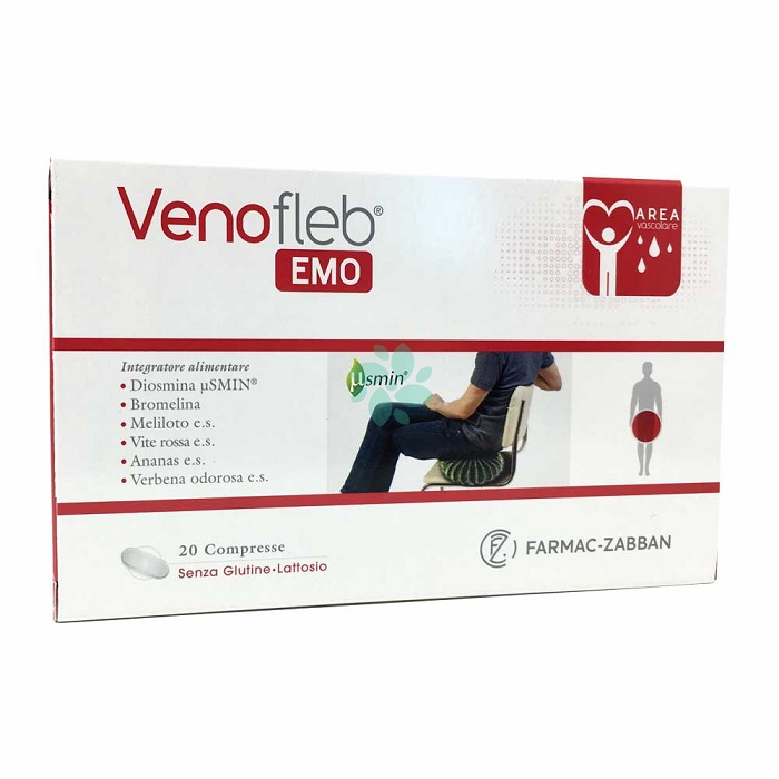 VENOFLEB EMO 20 COMPRESSE - Farmapre