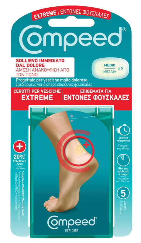 COMPEED CEROTTI PER VESCICHE EXTREME 5 PEZZI - Farmapre