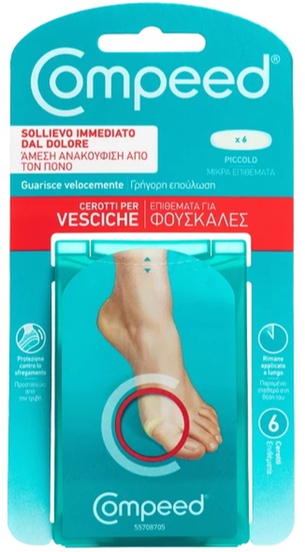 COMPEED CEROTTI PER VESCICHE PICCOLO 6 PEZZI - Farmapre