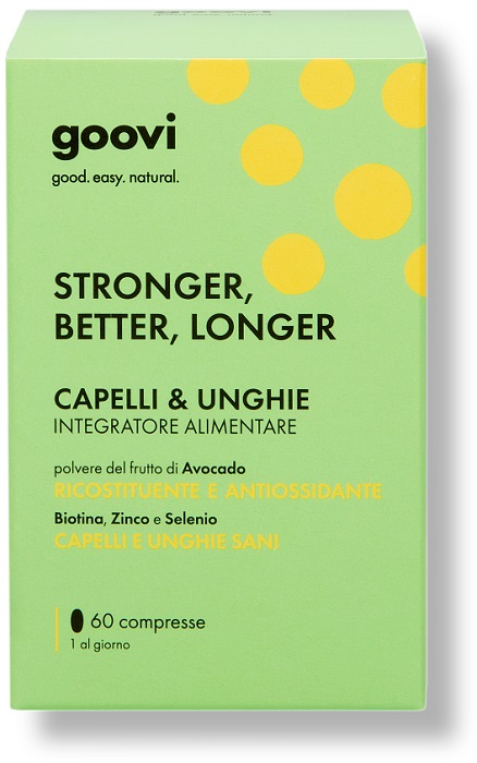 GOOVI CAPELLI&UNGHIE 60 COMPRESSE - Farmapre