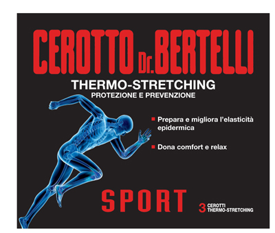 DR BERTELLI CEROTTO SPORT 3 PEZZI - Farmapre