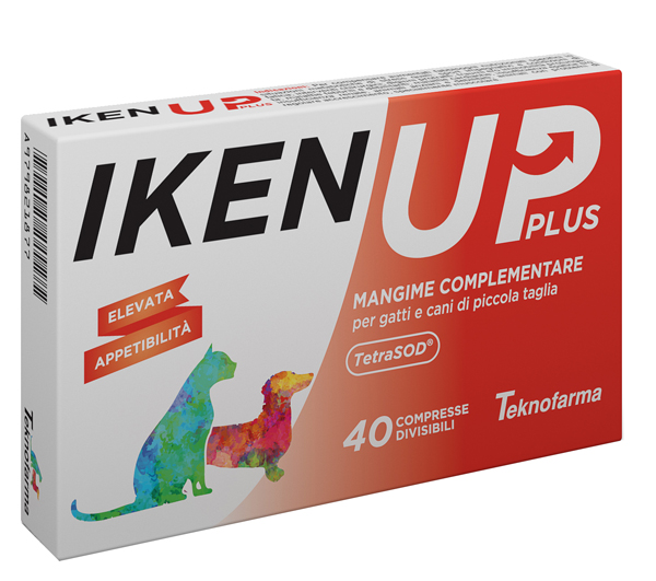 IKEN UP PLUS CANI GATTI PICCOLA TAGLIA SCATOLA 40 COMPRESSE - Farmapre