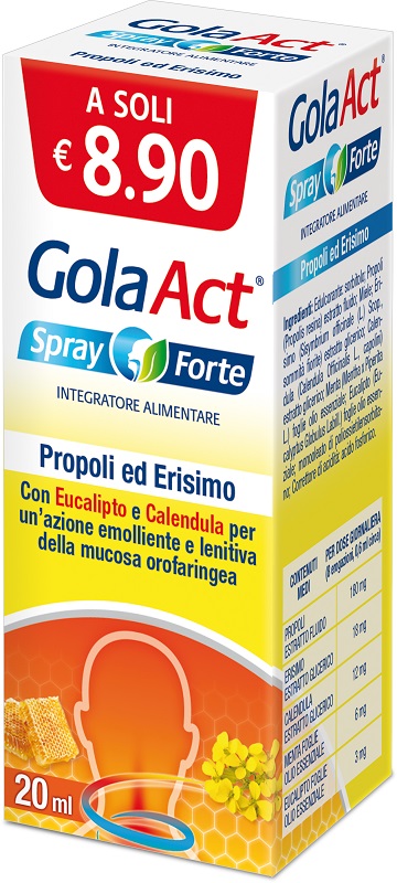 GOLA ACT SPRAY FORTE 20 ML - Farmapre