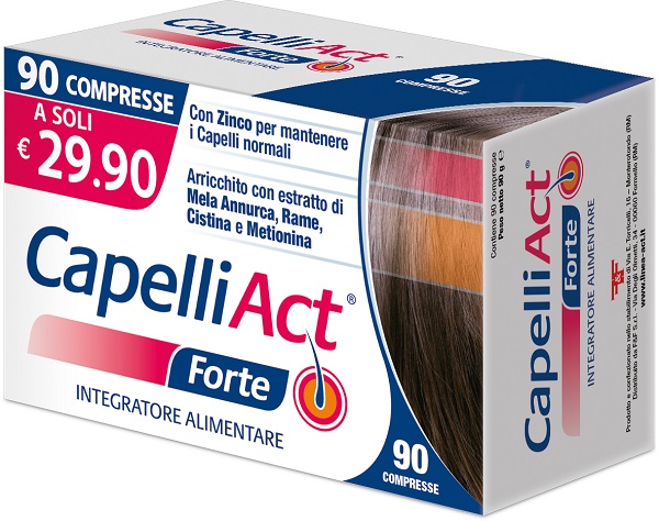CAPELLI ACT FORTE 90 COMPRESSE - Farmapre