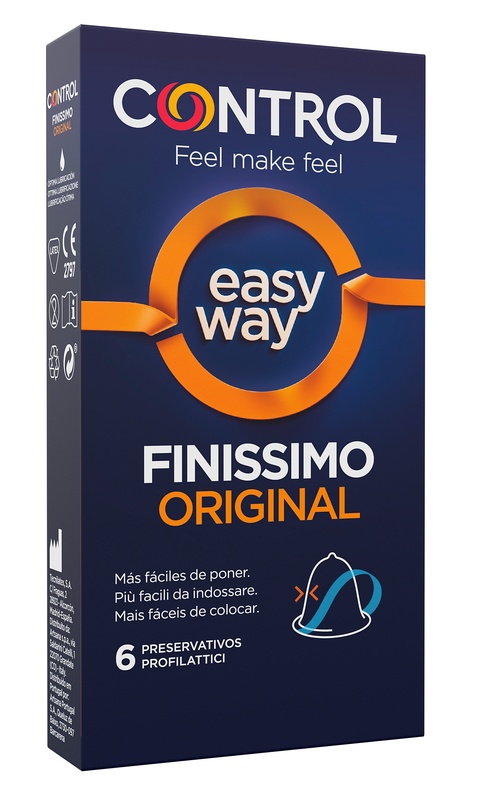 PROFILATTICO CONTROL EASY WAY FINISSIMO ORIGINAL 6 PEZZI - Farmapre
