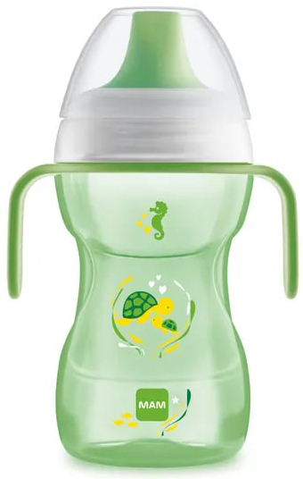MAM TAZZA FUN TO DRINK 270 ML 8+ BECCUCCIO RIGIDO NEUTRO - Farmapre