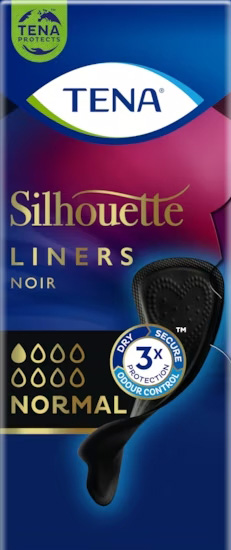 PROTEGGI SLIP NERO INCONTINENZA LEGGERA TENA SILHOUETTE NOIR NORMAL 26 PEZZI - Farmapre
