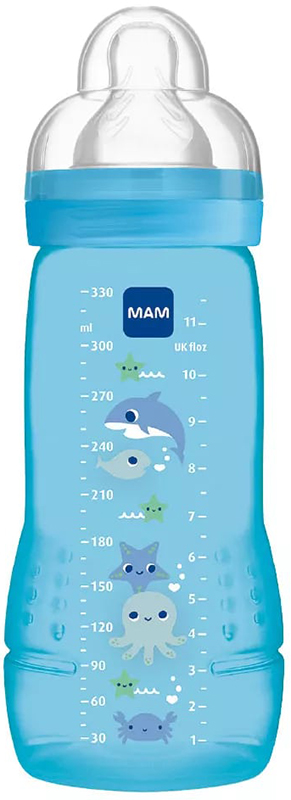 MAM EASY ACTIVE BIBERON 4+ 330 ML TETTARELLA 3 MASCHIO - Farmapre