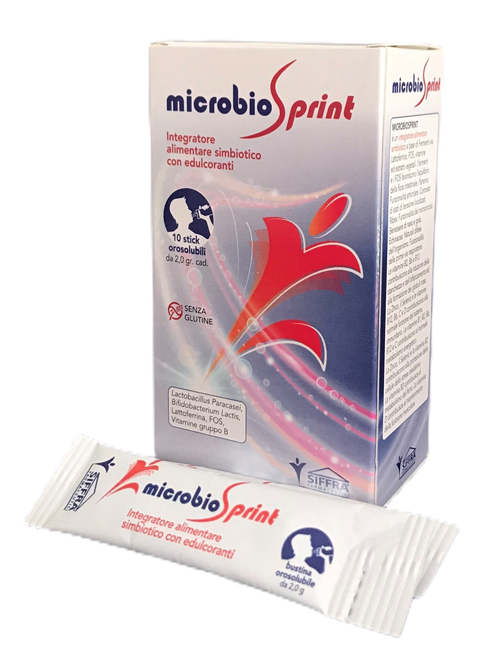 MICROBIOSPRINT 10 STICK OROSOLUBILI - Farmapre
