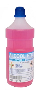 ALCOOL ETILICO DENATURATO 500 ML - Farmapre