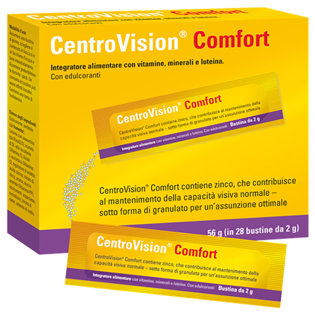 CENTROVISION COMFORT 28 BUSTINE GUSTO ARANCIA - Farmapre