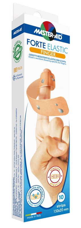 CEROTTO MASTER-AID ELASTIC FINGER 10 PEZZI - Farmapre