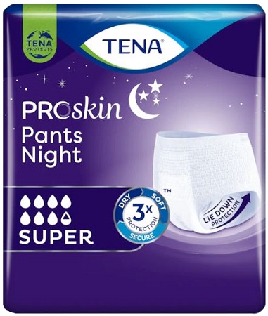 PANNOLONE PULL UP NOTTE TENA PANTS NIGHT M 10 PEZZI - Farmapre