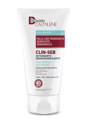 DERMOVITAMINA CALMILENE CLIN-SEB DETERGENTE DERMOPURIFICANTE TRATTAMENTO QUOTIDIANO 200 ML - Farmapre