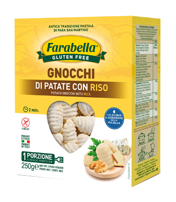 FARABELLA GNOCCHI PATATE CON RISO 250 G - Farmapre