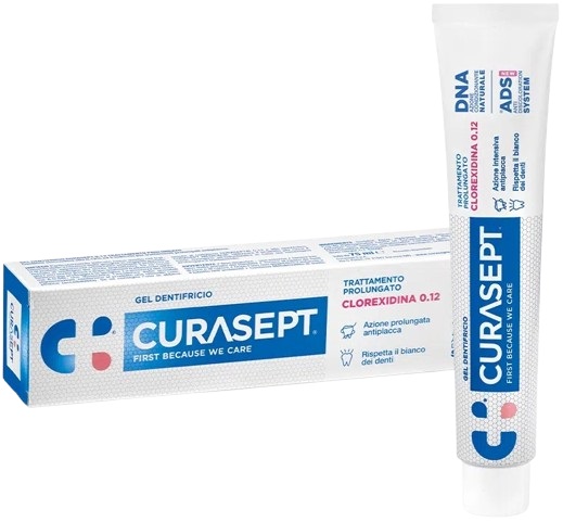 CURASEPT DENTIFRICIO 0,12 75 ML ADS+DNA - Farmapre