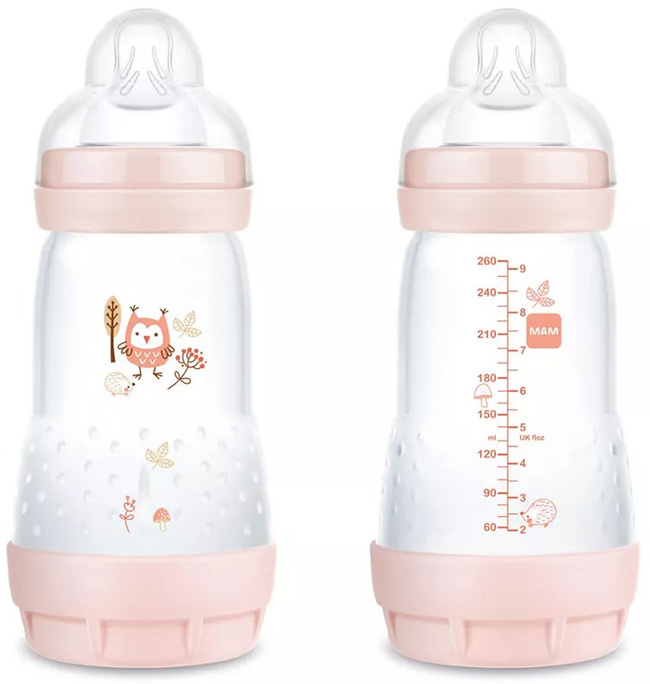 MAM BIBERON EASY START 260 ML 2+ TETTARELLA 2 FEMMINA 2 PEZZI - Farmapre