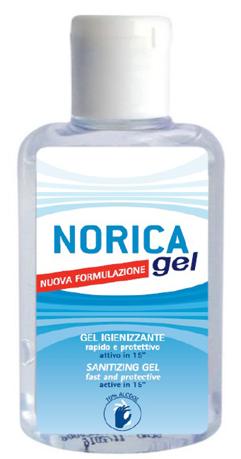 NORICA GEL IGIENIZZANTE MANI NUOVA FORMULAZIONE 80 ML - Farmapre