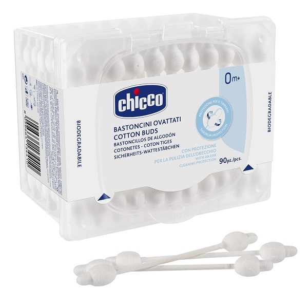 CHICCO BASTONCINI COTONATI 90 PEZZI - Farmapre