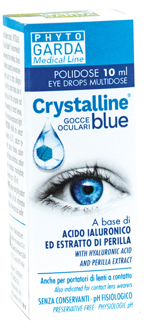 CRYSTALLINE BLUE GOCCE POLIDOSE 10 ML - Farmapre
